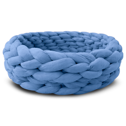Calming Braided Pet Bed