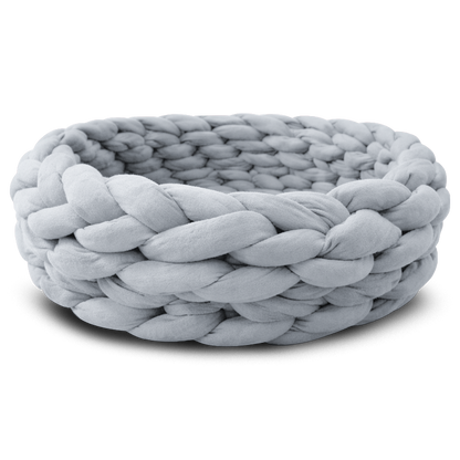 Calming Braided Pet Bed