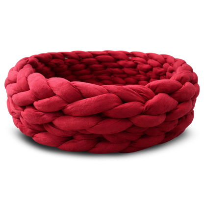 Calming Braided Pet Bed