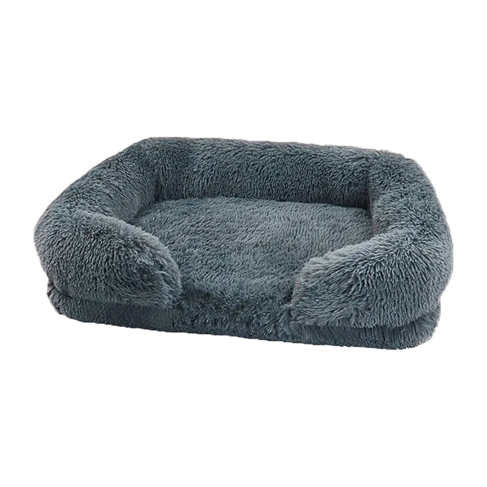 Plush Square Pet Bed