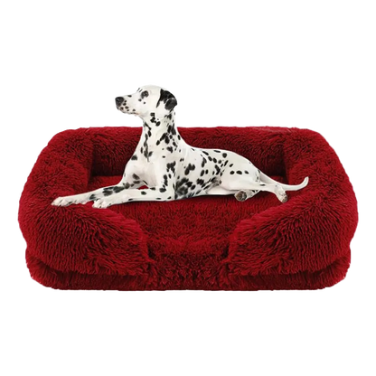 Plush Square Pet Bed