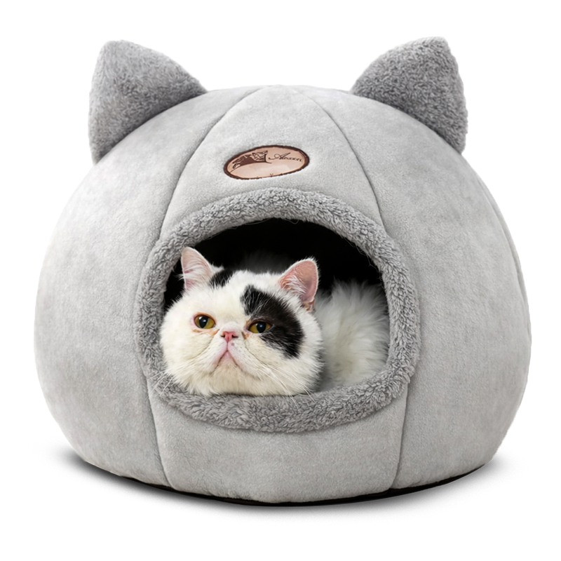 Plush Cat Dome
