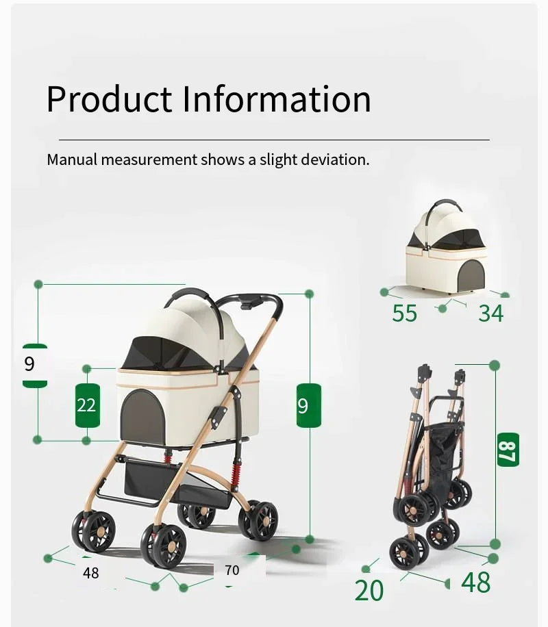 SnuggleStroller Pet Buggy