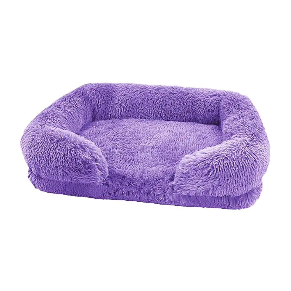 Plush Square Pet Bed
