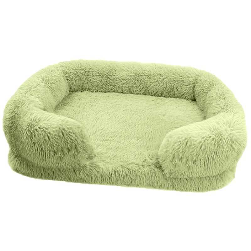 Plush Square Pet Bed