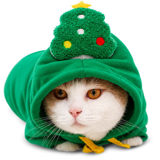 Christmas Tree Pet Hoodie